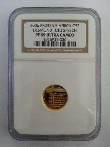 Desmond Tutu Speech 1/10oz